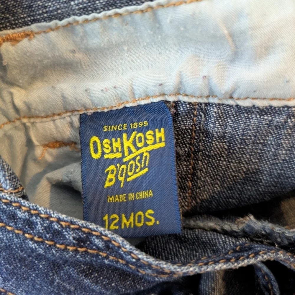 Oshkosh Denim Heart Jumper 12m